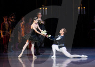 State Ballet of Georgia Swan Lake at the Coliseum, London, UK.