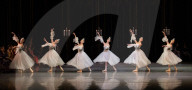 State Ballet of Georgia Swan Lake at the Coliseum, London, UK.