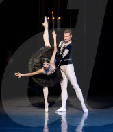 State Ballet of Georgia Swan Lake at the Coliseum, London, UK.
