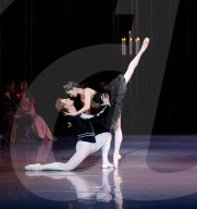 State Ballet of Georgia Swan Lake at the Coliseum, London, UK.