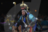 Oklahoma Native American Tribes hold Fancy Dance Pow Wow