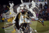 Oklahoma Native American Tribes hold Fancy Dance Pow Wow