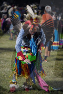 Oklahoma Native American Tribes hold Fancy Dance Pow Wow