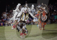 Oklahoma Native American Tribes hold Fancy Dance Pow Wow