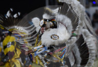 Oklahoma Native American Tribes hold Fancy Dance Pow Wow