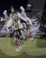 Oklahoma Native American Tribes hold Fancy Dance Pow Wow