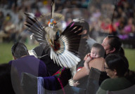 Oklahoma Native American Tribes hold Fancy Dance Pow Wow