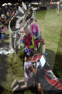 Oklahoma Native American Tribes hold Fancy Dance Pow Wow