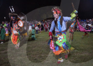 Oklahoma Native American Tribes hold Fancy Dance Pow Wow