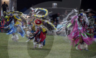 Oklahoma Native American Tribes hold Fancy Dance Pow Wow