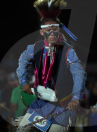 Oklahoma Native American Tribes hold Fancy Dance Pow Wow