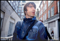 Liam Gallagher and ex wife Nicole at Central Family Court
