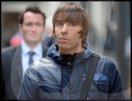 Liam Gallagher and ex wife Nicole at Central Family Court