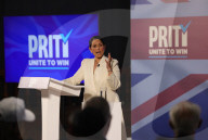 Priti Patel Campaign Launch in London, UK.