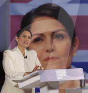 Priti Patel Campaign Launch in London, UK.