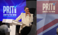 Priti Patel Campaign Launch in London, UK.