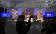 Priti Patel Campaign Launch in London, UK.