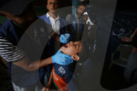 Polio vaccination campaign in Gaza