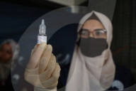Polio vaccination campaign in Gaza