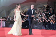 Wolfs red carpet - 81st Venice Film Festival, Italy - - 01 Sep 2024
