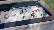 Casket cooler keeps drinks deathly cold