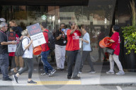 Hotel workers strike across the US