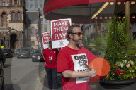 Hotel workers strike across the US