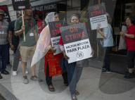 Hotel workers strike across the US