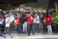 Hotel workers strike across the US