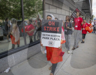 Hotel workers strike across the US
