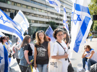 Pro-Israel protest by the Stop The Hate movement at Pret, 190 The Strand, London, UK. 
