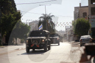 Israeli army patrol West bank towns