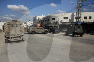 Israeli army patrol West bank towns