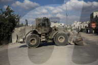 Israeli army patrol West bank towns