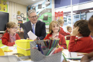 Prime Minister Keir Starmer visits Orpington School