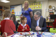 Prime Minister Keir Starmer visits Orpington School