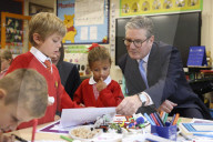 Prime Minister Keir Starmer visits Orpington School