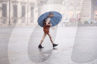 Bomba d&#x2019;acqua a Roma