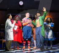 The Mad Hatter's Tea Party by ZooNation at the Linbury Theatre, Royal Opera House, Covent Garden, London, UK. by ZooNation at the Linbury Theatre, Royal Opera House, Covent Garden, London, UK.