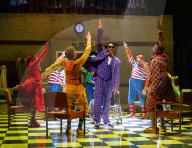 The Mad Hatter's Tea Party by ZooNation at the Linbury Theatre, Royal Opera House, Covent Garden, London, UK. by ZooNation at the Linbury Theatre, Royal Opera House, Covent Garden, London, UK.