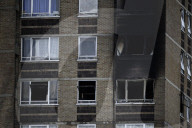 Tower block fire in catford