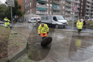 Il fiume Seveso esonda a causa delle ingenti piogge