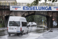 Il fiume Seveso esonda a causa delle ingenti piogge