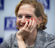 Briefing with Anne Applebaum at the Foreign Press Association, London, UK 