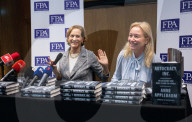 Briefing with Anne Applebaum at the Foreign Press Association, London, UK 
