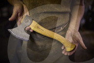 Axe to grind: toolmaking father and daughter Robin and JoJo Wood revive lost Sheffield tradition.