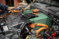 Upcycling a black cab or bin lorry: growing industry converts old vehicles to electric