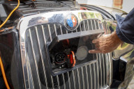 Upcycling a black cab or bin lorry: growing industry converts old vehicles to electric