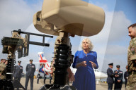 Queen Camilla at RAF Leeming