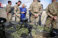 Queen Camilla at RAF Leeming
